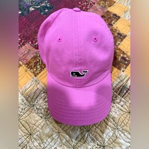 Vineyard vines pink logo cap